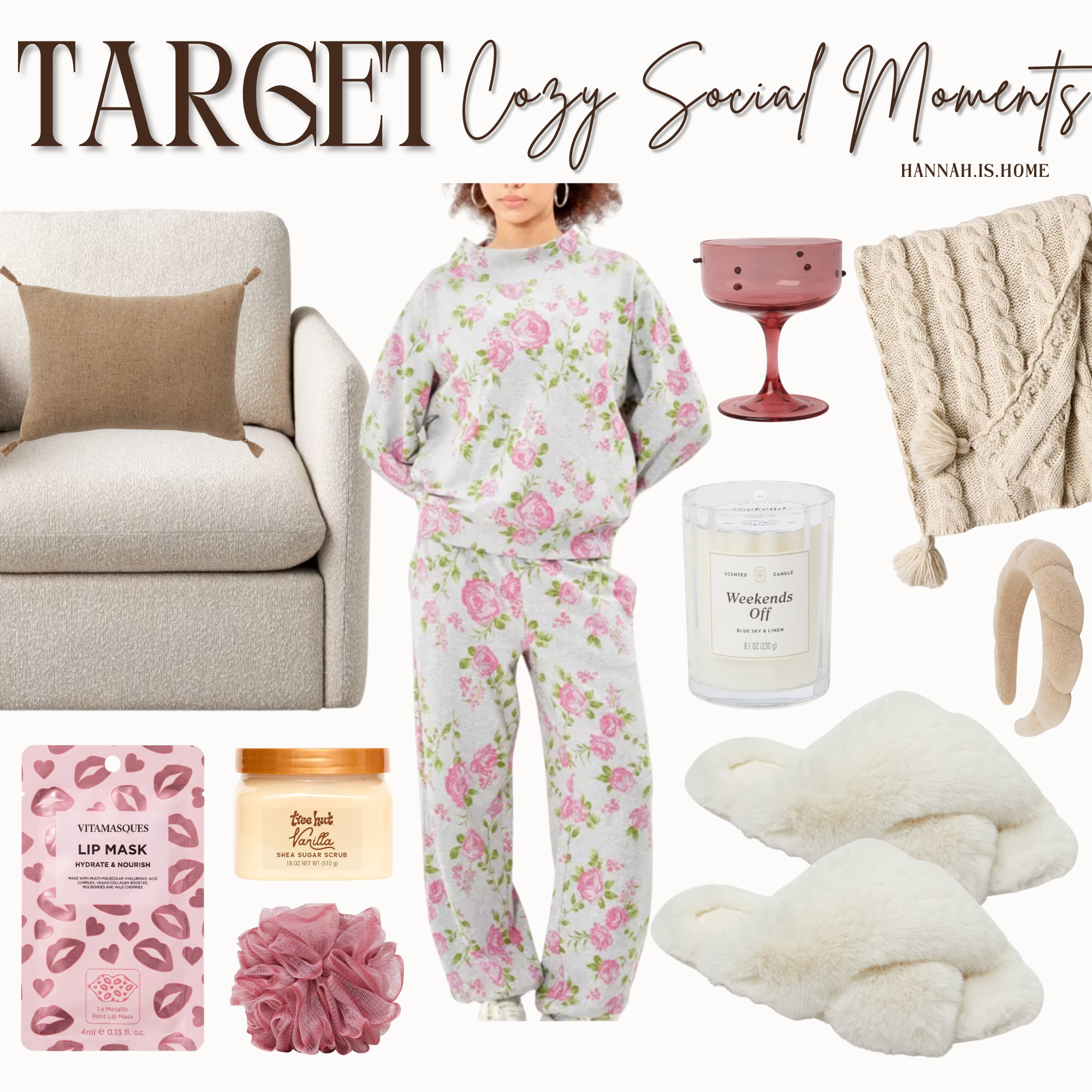 target cozy social moments, target girls night in, target finds, target home, target cozy must haves, target lounge wear, target night in favorites, target style @target slippers 

 #LTKSeasonal #LTKHome #LTKSaleAlert