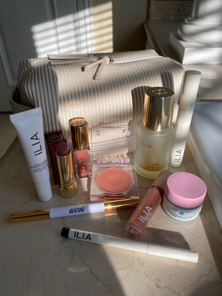 My sephora favorites. Clean beauty products  Things I will and would repurchase during the Sephora Sale. Code SAVENOW for 10-20% off. 
Makeup bag / cosmetic bag / toiletry bag is an Amazon find  

#LTKbeauty #LTKsalealert #LTKunder50