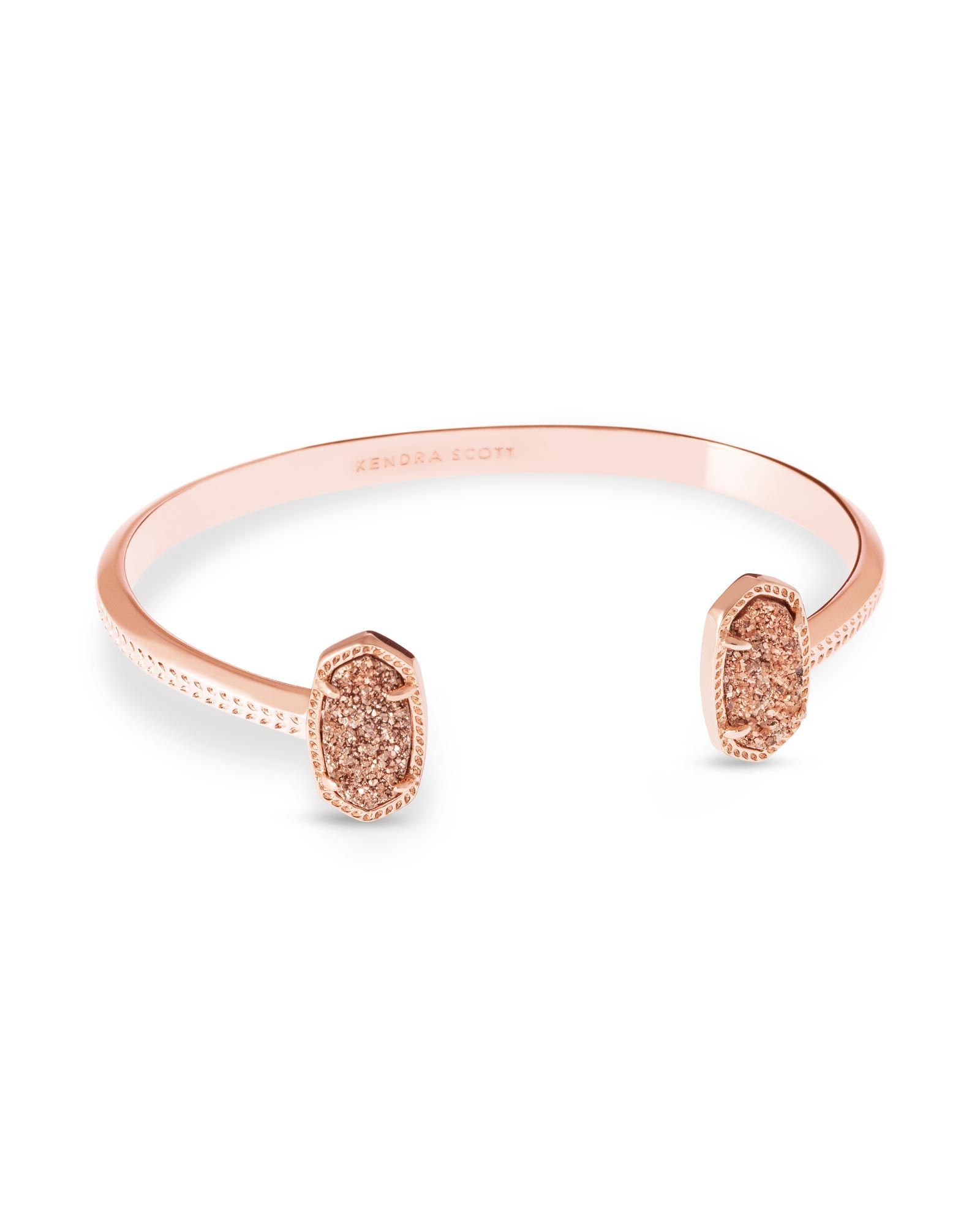 Elton Bracelet in Rose Gold Drusy | Kendra Scott