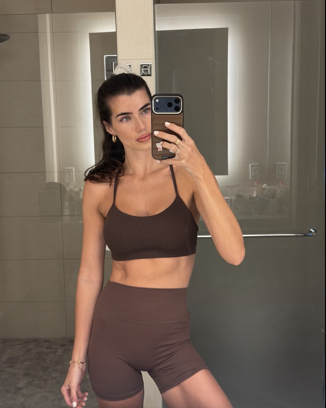 Brown Workout Set under $50 🤍🤎

#LTKActive
