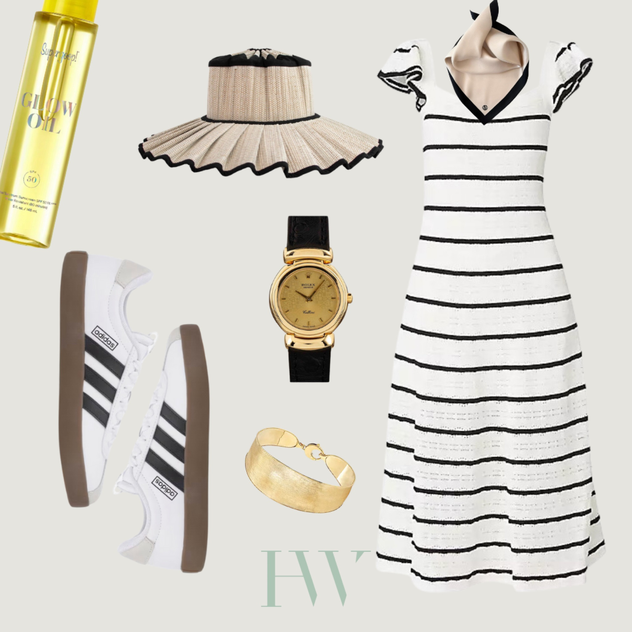 Happy Masters Sunday! ⛳️✨

Here is the 6th and final look of my 2024 Masters Outfit collection. Hope you enjoy these outfits that transition from the course to the hospitality house or dinner after 💕

🔍 golf course outfits, summer style, spring fashion, adidas, saks, superfood, vintage watches, ladies vintage Rolex, sun hats, chic style 

#LTKtravel #LTKstyletip #LTKeurope