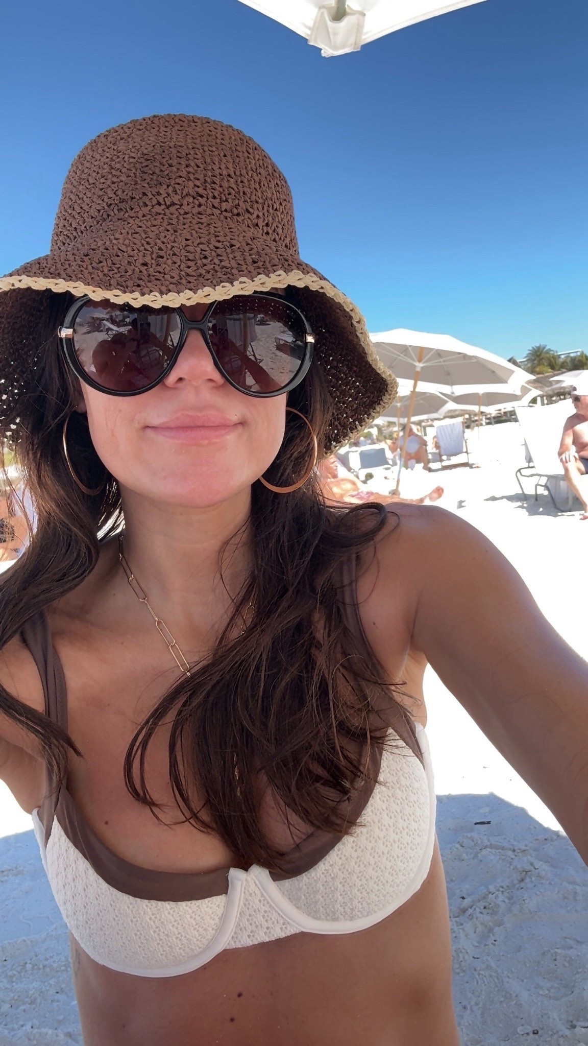 My go to brown bucket hat for summer - under $30!! Have both the dark & light version of this and love them 🤎

#LTKSeasonal #LTKOver40 #LTKSwim