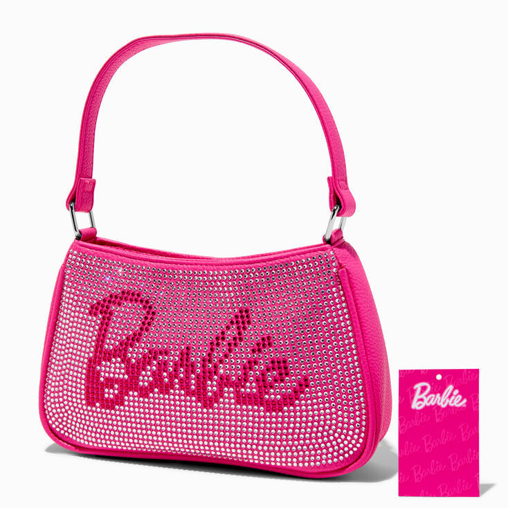 Barbie™ Pink Diamante Handbag | Claire's (US)