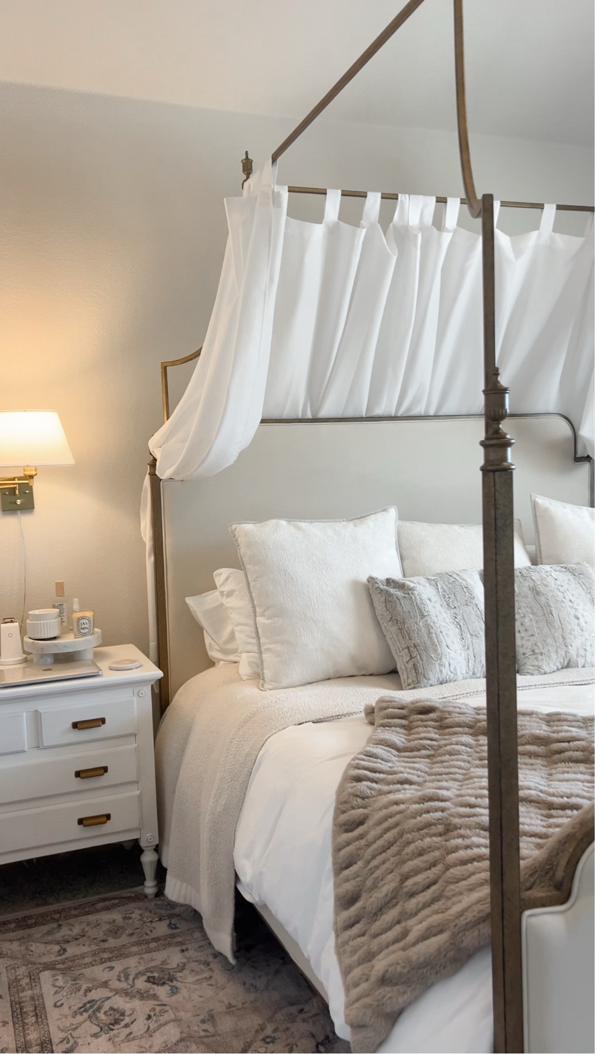 Our cozy bedroom 🤍☁️

#LTKHome