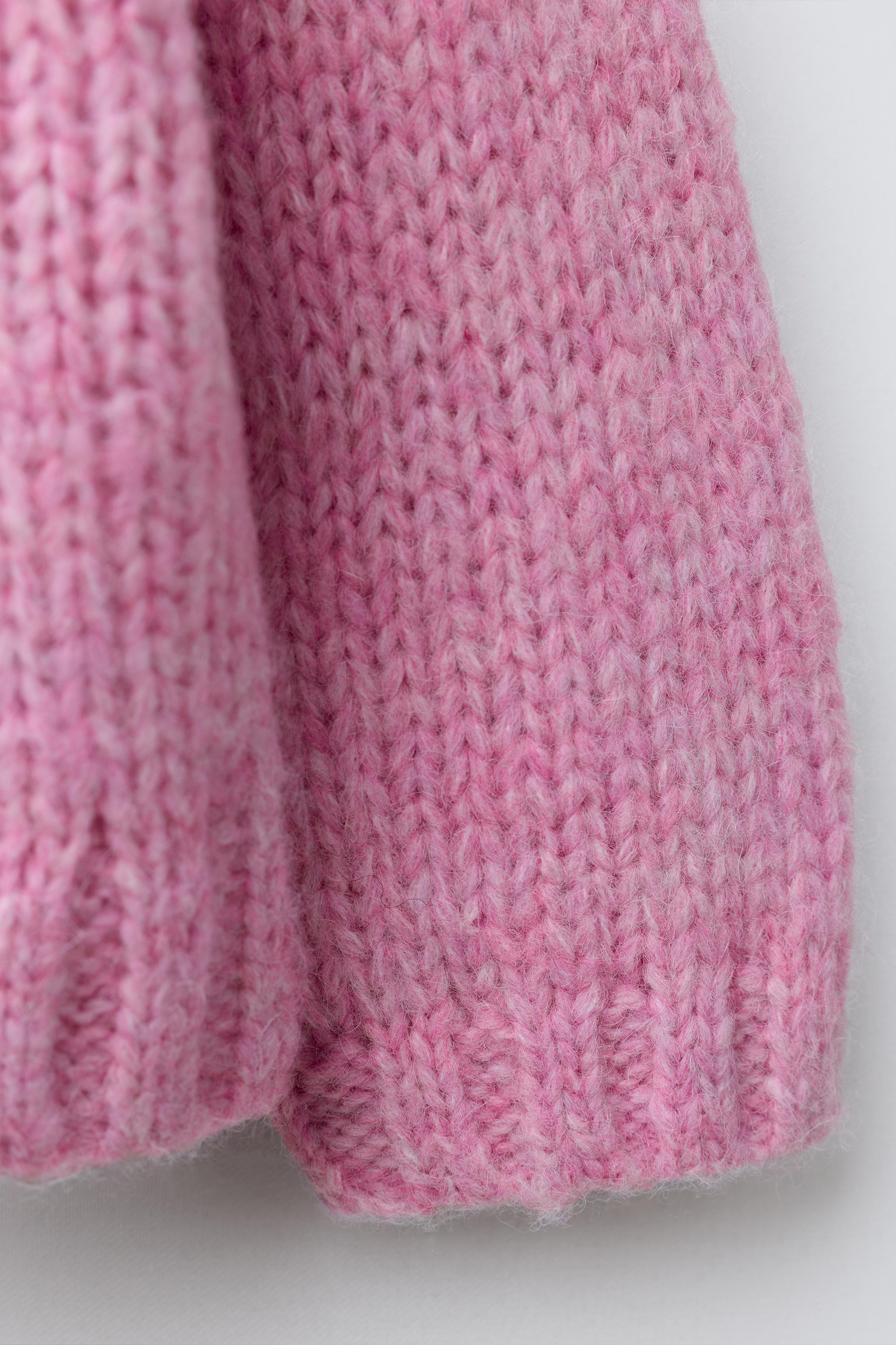 FRUIT PRINT WOOL BLEND KNIT SWEATER | Zara US