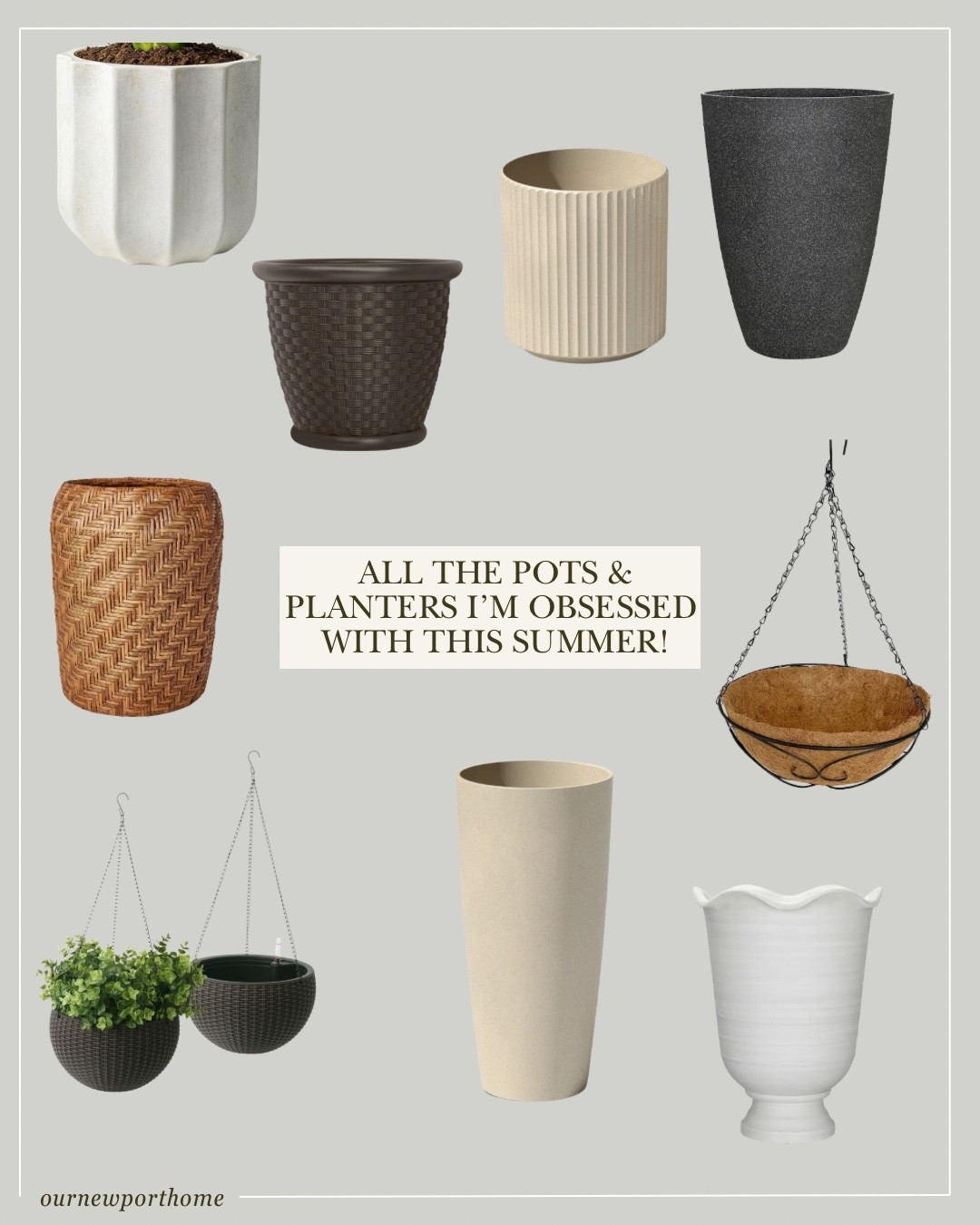 A beautiful planter can completely transform a porch, patio, or garden bed, and these are the outdoor pots and planters I'm loving most this season. From oversized statement planters to timeless everyday favorites, these are the pieces helping me create a layered, designer-inspired outdoor space.

outdoor planters, large outdoor planters garden, planters front porch, planters patio, planters designer, planters outdoor, pots oversized, planters modern, outdoor planters, front porch decor, patio decor ideas, landscape design ideas, high end outdoor decor, designer inspired outdoor patio

#LTKHome
