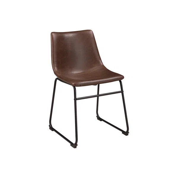 Irving Upholstered Side Chair in Brown | Wayfair North America