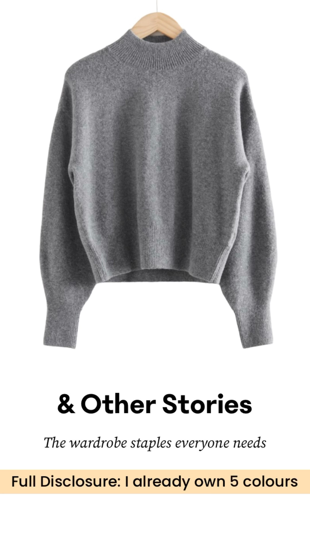 I LOVE these jumpers, they come in such beautiful colours, they’re comfy, soft and can be worn around the house, to work or for lunch with the girls. Which colour would you choose? 

#LTKunder50 #LTKstyletip #LTKeurope