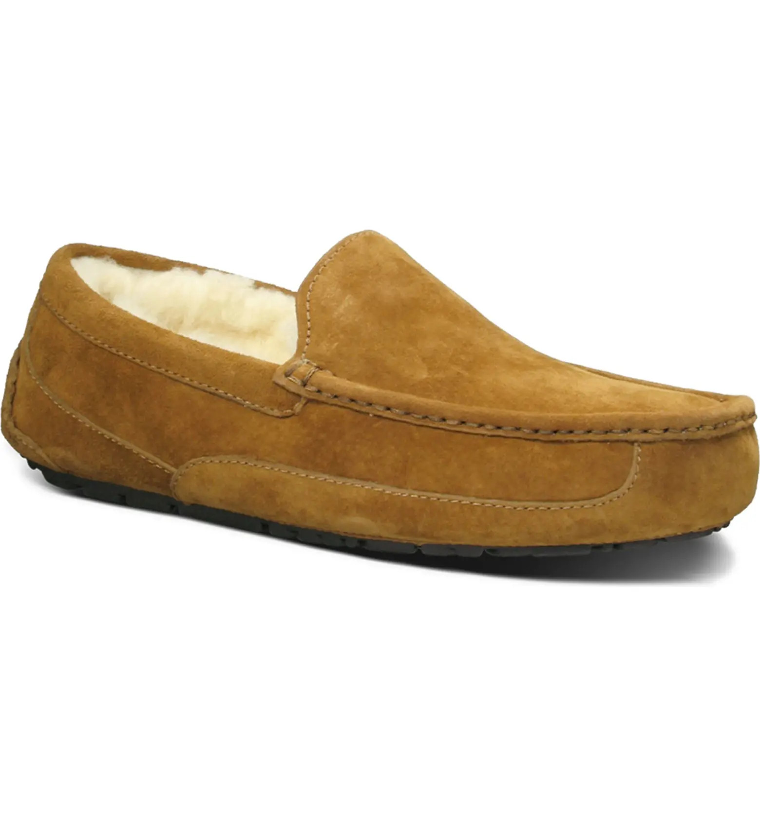 UGG® Ascot Leather Slipper (Men) | Nordstrom | Nordstrom