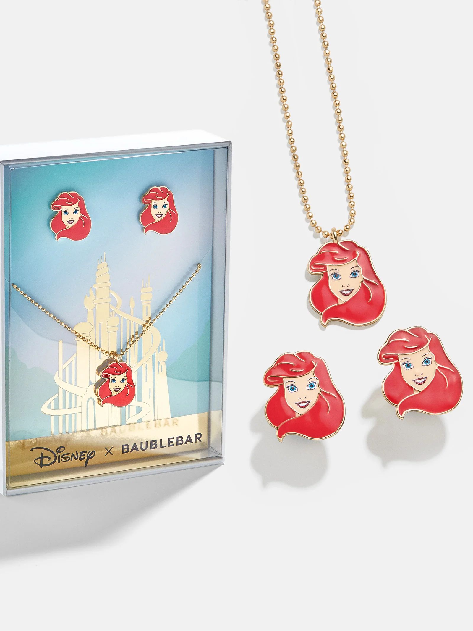 Ariel Disney Princess Kids' Jewelry Set | BaubleBar (US)