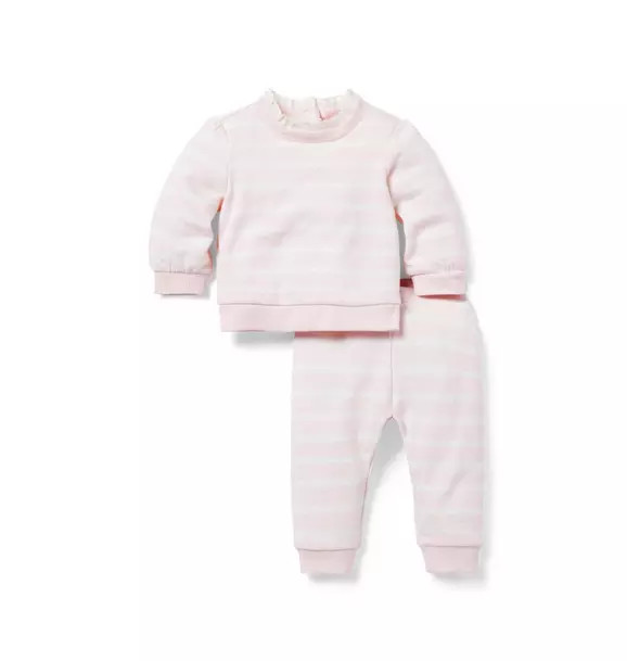 Baby Striped French Terry Matching Set | Janie and Jack