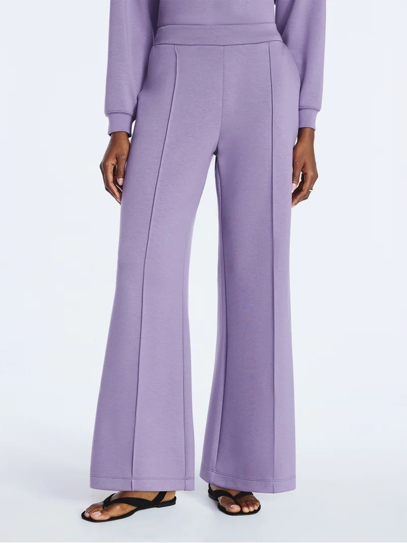 Scoop Women's and Women's Plus New Scubaknit Seamed Sweatpants, Regular and Short Lengths, Sizes ... | Walmart (US)