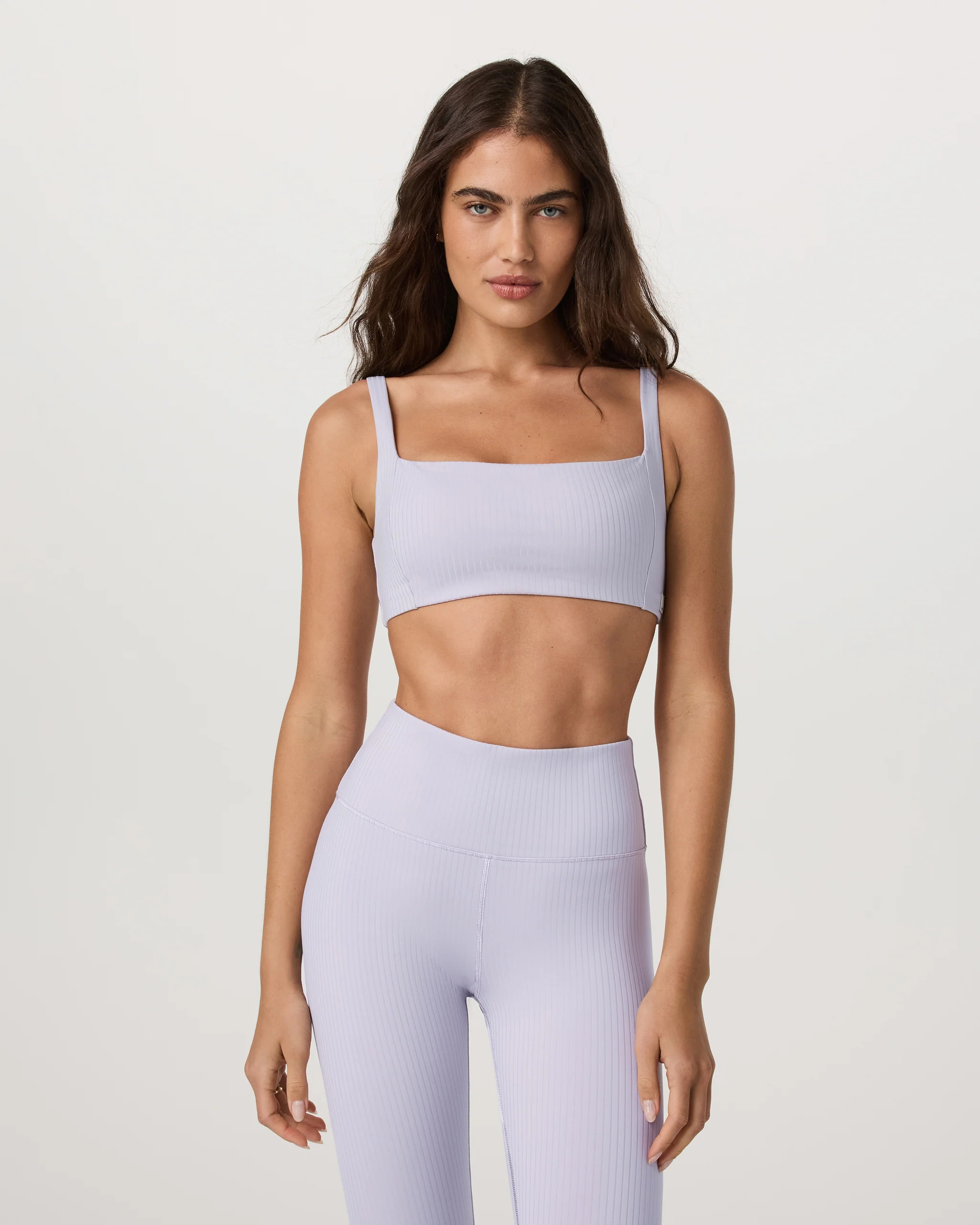 Inversion Rib Bra | Women's Lavender Ice Sports Bra | Vuori | Vuori Clothing (US & Canada)