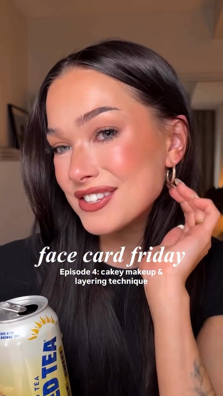 Face Card Fridays: cakey makeup + layering technique 🤍
Grab a fun drink & let’s do our makeup together! This is your face card tutorial 🤏🏻

Let me be clear I LOVE a full face of makeup and that’s NOT causing “cakey makeup” it’s more about prep & layering. Think of Shrek: baddies have layers like onions 
Today’s face card details: 
✨ @byoma hydrating milky toner, light and fast absorbing skin prep
✨Recommend @firstaidbeauty facial radiance pads to gently exfoliate regularly avoiding clingy dry patches 
✨ @maccosmeticscanada fix+ multitasking mist, use this between layers to prime, hydrate, and set 🍹 drinking: @twistedteacanada - twisted tea light 🍋

Same time next Friday 🤍

#makeuptutorial #facecard #baseroutine #cakeymakeup 

cakey makeup fix, how to stop foundation looking patchy, makeup layering technique for smooth skin, cream and powder makeup routine, how to get glass skin base makeup, makeup tips for late 20s and 30s skin, preventing makeup separation and creasing