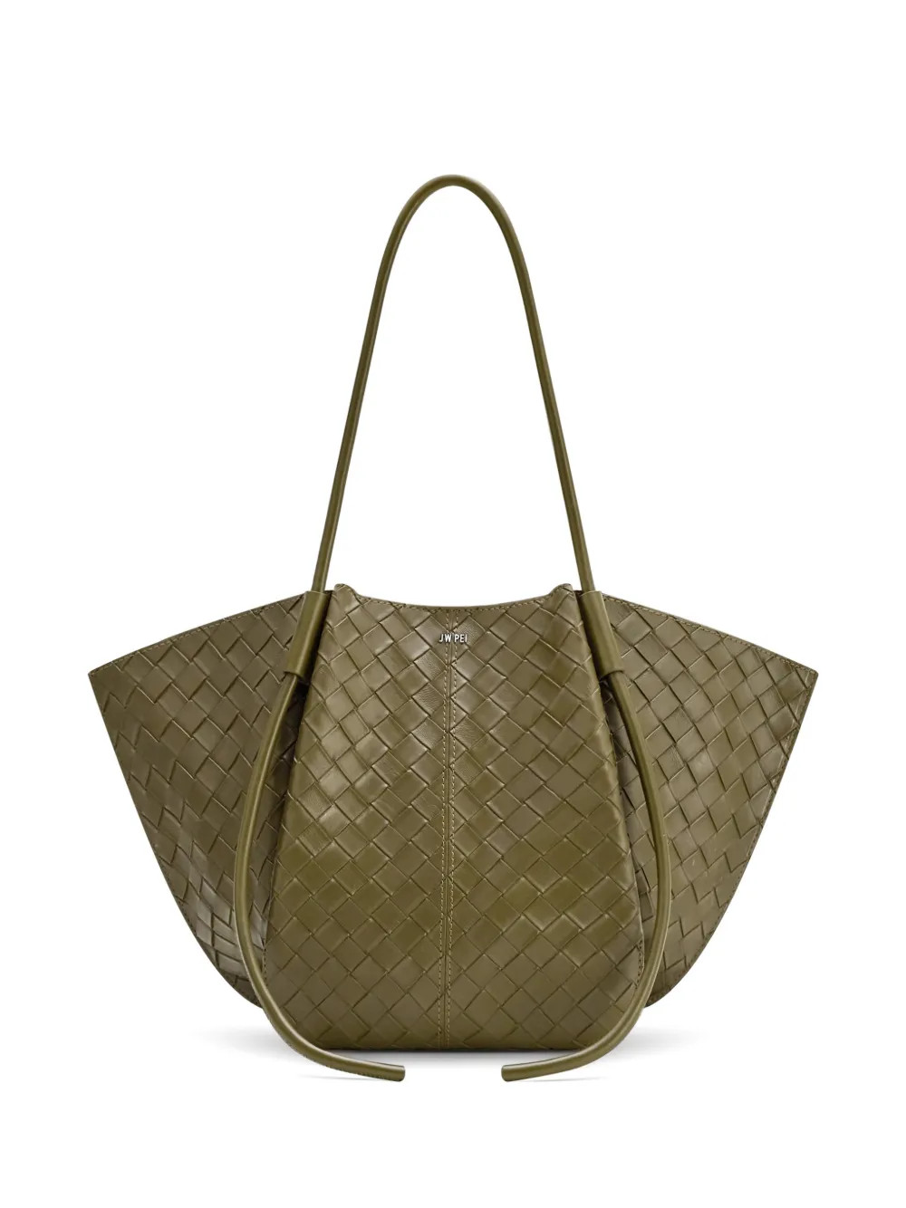 JW Pei Nala Interwoven Tote Bag | Green | FARFETCH IN | Farfetch Global