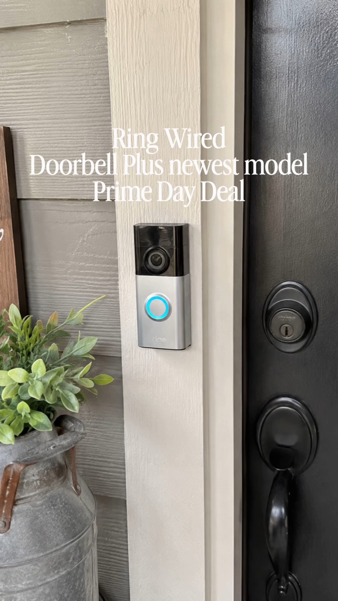Smart home upgrade, front porch refresh, Ring Doorbell deal. 🔔

Prime Deal Days just got better! The Ring Wired Doorbell Plus is marked down to $99.99 (44% off). Easy peace of mind for deliveries, visitors, and everything happening at your front door.
Including other models on sale too!

#LTKHome #LTKTravel #LTKSaleAlert