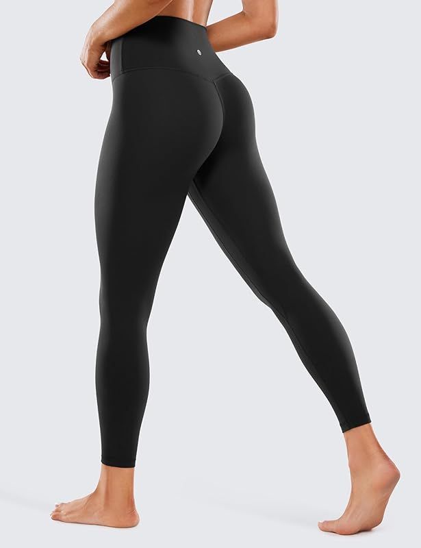 CRZ YOGA Womens Butterluxe High Waisted Yoga Leggings 25 Inches - Buttery Soft Comfy Athletic Gym Wo | Amazon (US)