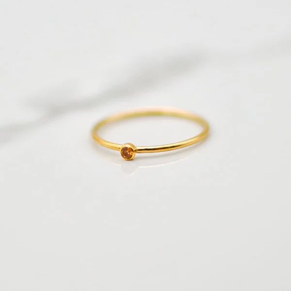 November Birthstone Stackable Ring | Mountain Moverz