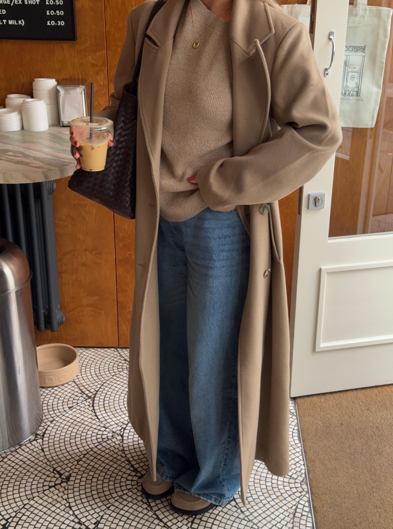 Causal outfit ☕️
I wear size M in top & coat, coat is also on sale! All sizes in stock x 

Autumn outfits, winter coat 

#LTKuk #LTKautumn #LTKwinter