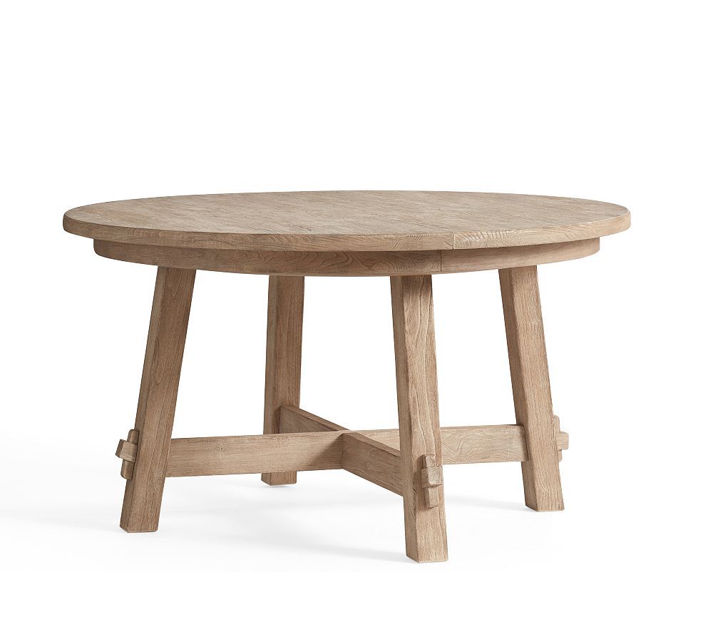 Toscana Round Extending Dining Table | Pottery Barn (US)