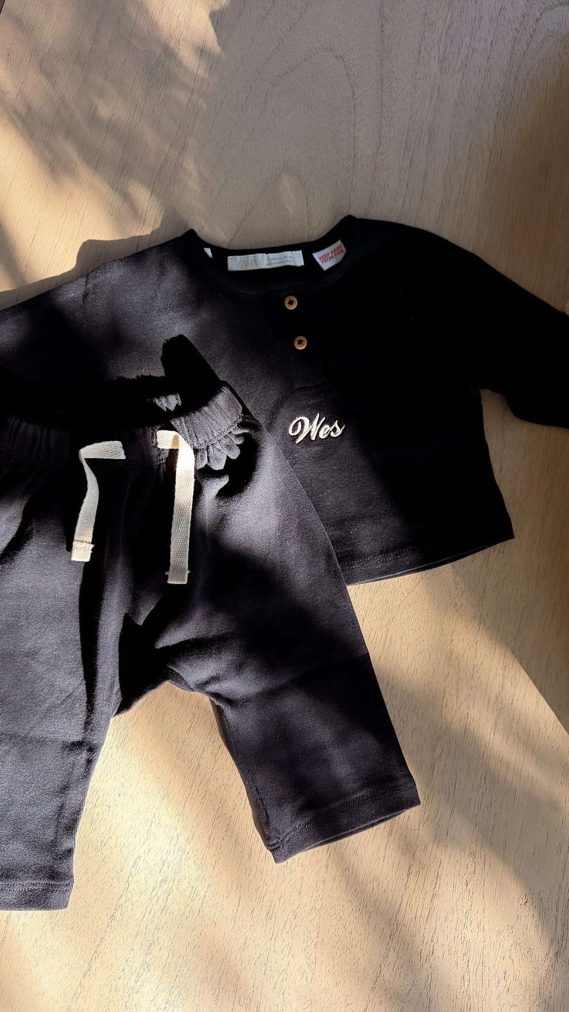 Custom embroidered two-piece Henley set for kiddos 🥹 under $30! I ordered 1-3M

#LTKBaby #LTKmomlife #LTKKids