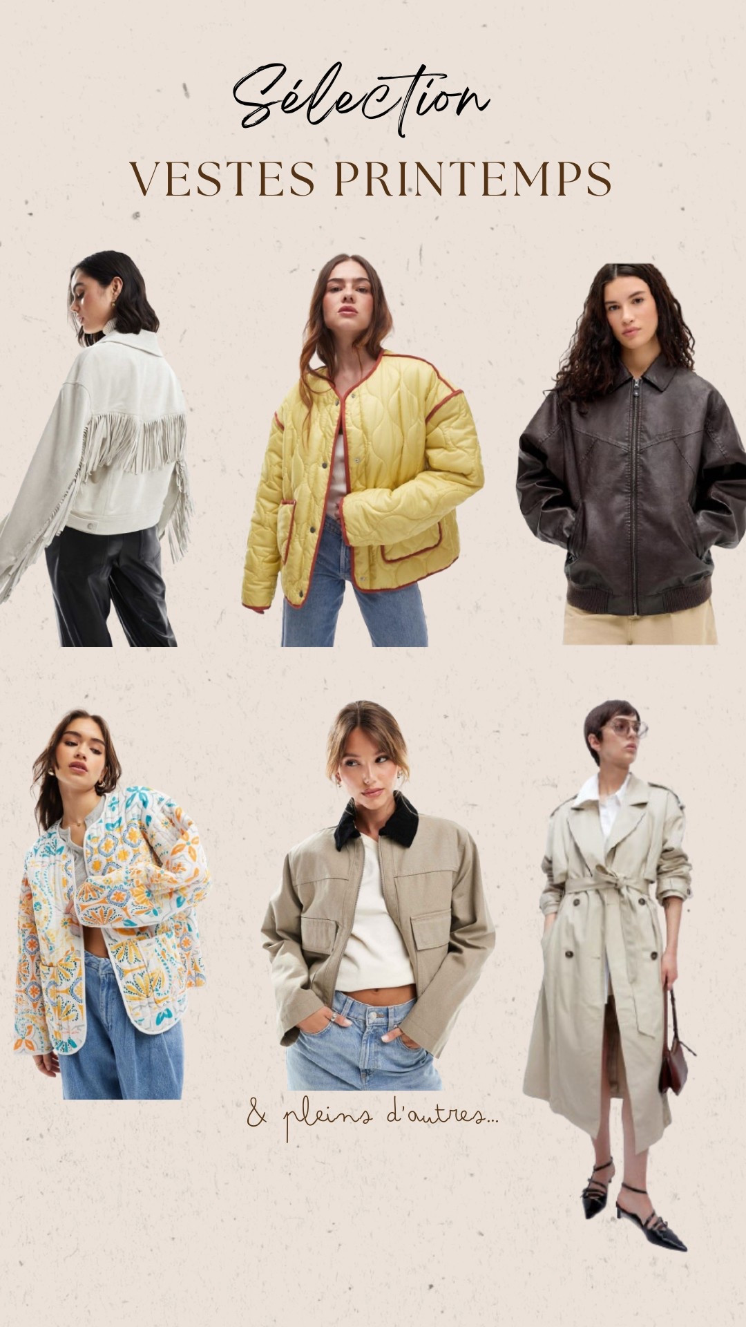 Sélection de vestes pour le printemps 2025 

#LTKspring #LTKfrance #LTKstyletip