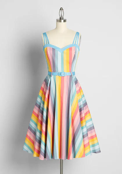 Celebrating Sunshine Swing Dress | ModCloth