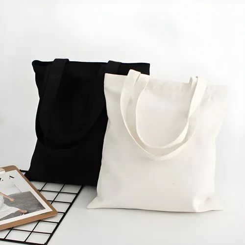 Cady - Canvas Plain Tote Bag | YesStyle Global