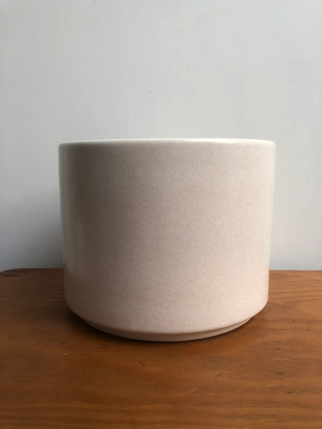 1960s Gainey Ceramics Small Table Top/floor Cream Speckled - Etsy | Etsy (US)