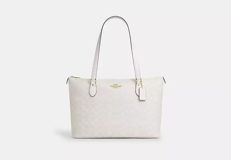 Gallery Tote Bag In Signature Canvas | Coach (UK)
