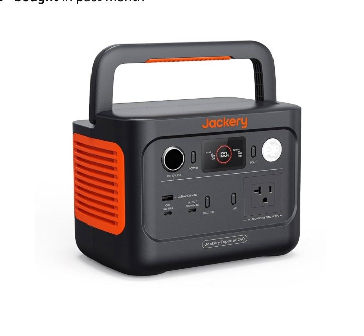 Jackery Portable Power Station Explorer 300👌

#LTKU #LTKTravel