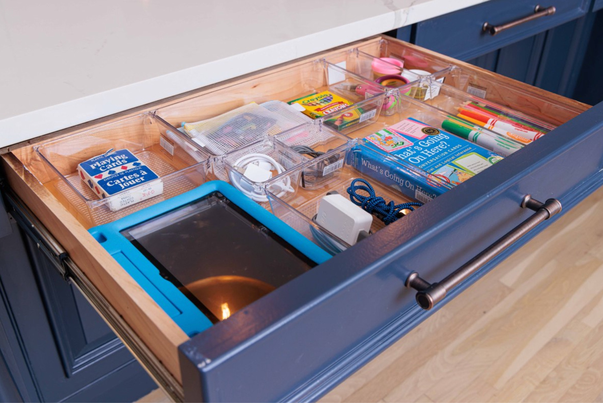 Yes, we’re pro junk drawer.. with a little help from the Everything Organizer Drawer Organizer from The Container Store 😉

Plus they come in a variety of sizes, making customization a breeze for nearly any drawer space.

#LTKhome #LTKfamily #LTKSeasonal