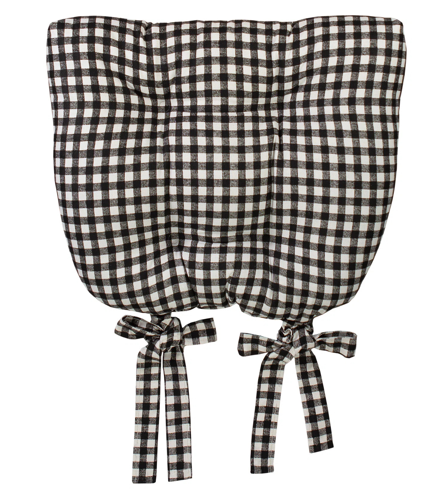 Black And White Collection Indoor Cotton 3'' Dining Chair Chair Pad | Wayfair North America