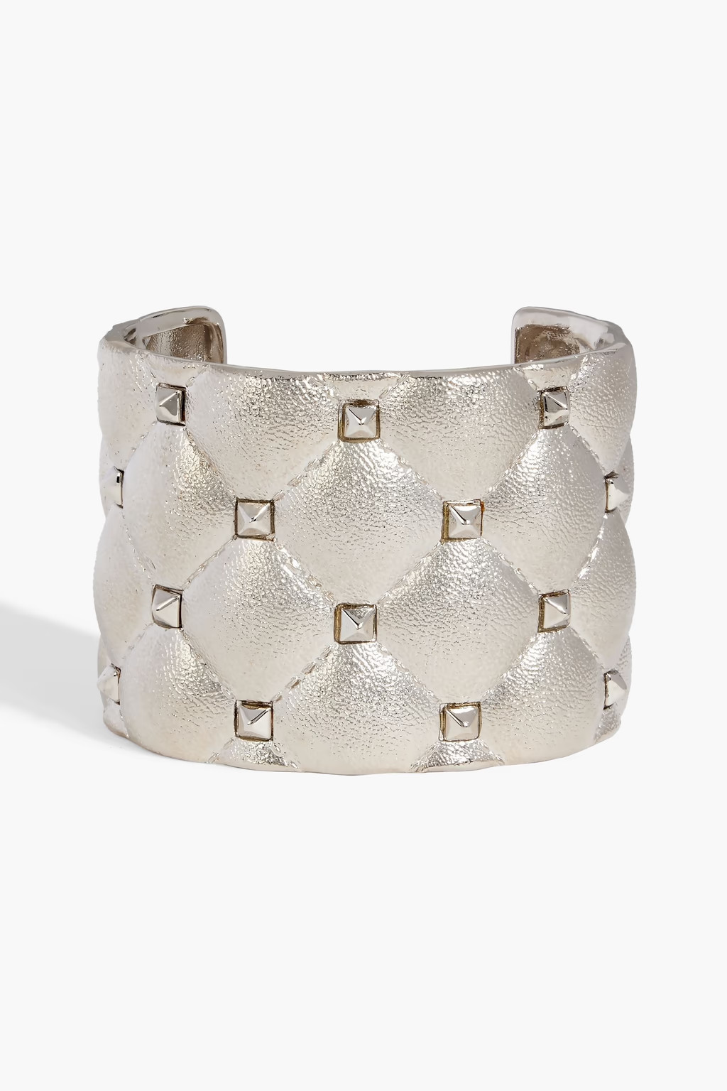 Hammered silver-tone cuff - silver - One Size | The Outnet (US and CA)