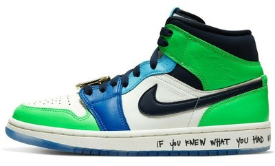 Air Jordan 1 Melody Ehsani Fearless SE Mid Retro Womens CQ7629-100 | eBay US