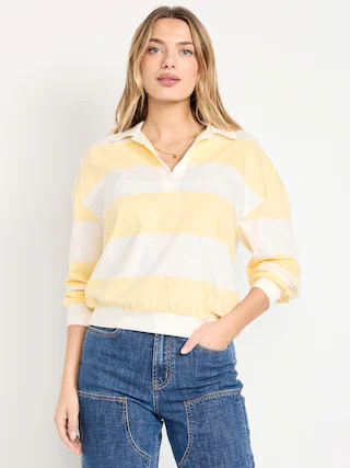 Long-Sleeve Rugby Top | Old Navy (CA)