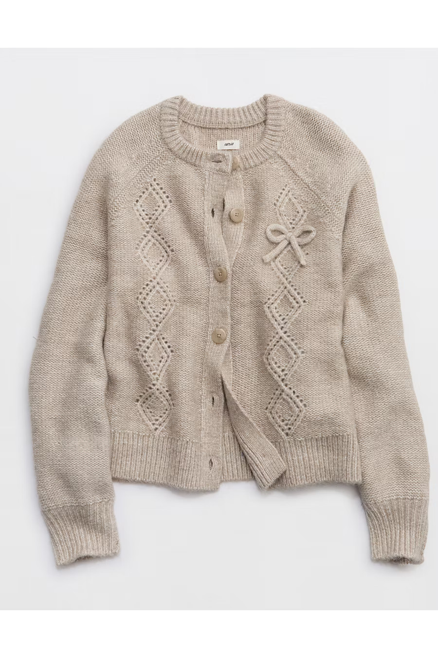 Aerie Classic Cardigan Women's Stone Harbor XXS | Aerie