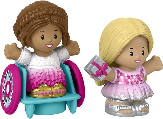 Barbie Party Figure Set by Fisher-Price Little People, 2-Pack of Toys for Toddler and Preschool P... | Amazon (US)