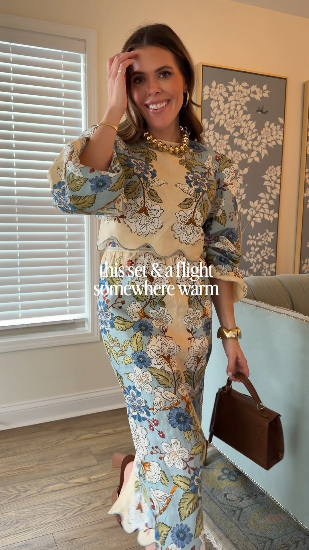 The cutest linen set! Wearing xsmalls 

#LTKootd #LTKSeasonal