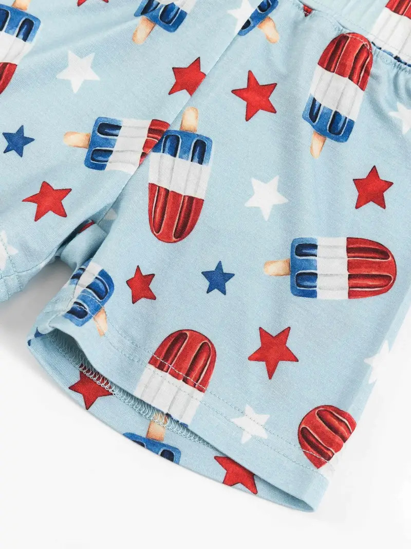 Miozing Bamboo Fiber Toddler Kid's T shirt Comfy Shorts - Temu | Temu Affiliate Program