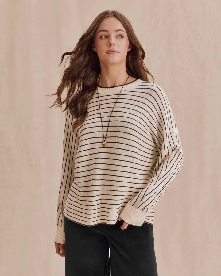 Georgie Stripe Pullover Sweater | Splendid