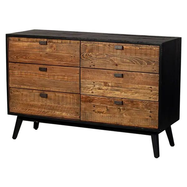 Carbon Loft Morgado Black 6-drawer Dresser | Bed Bath & Beyond