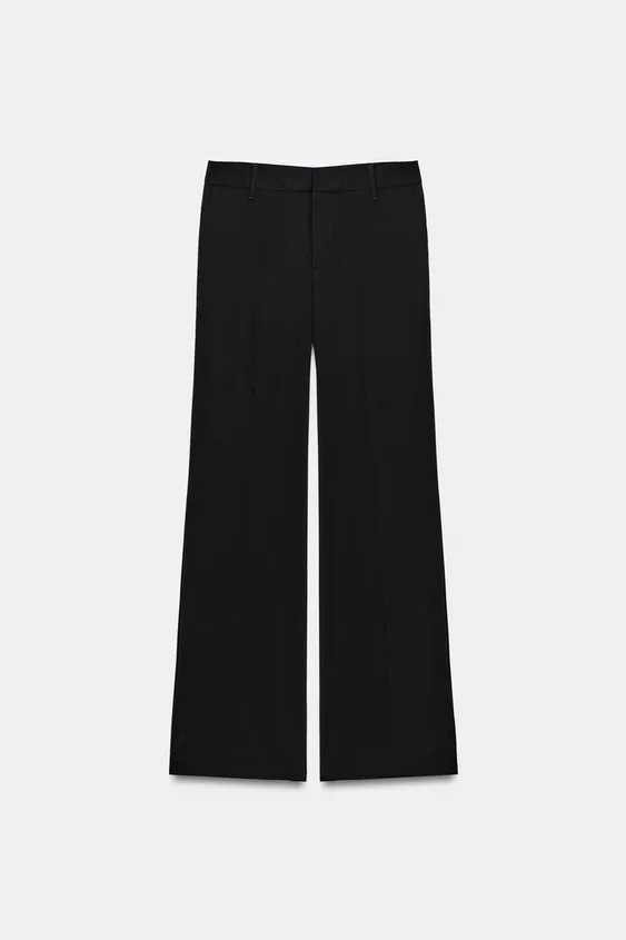 GERADE GESCHNITTENE HOSE MIT NIEDRIGER TAILLE | Zara US