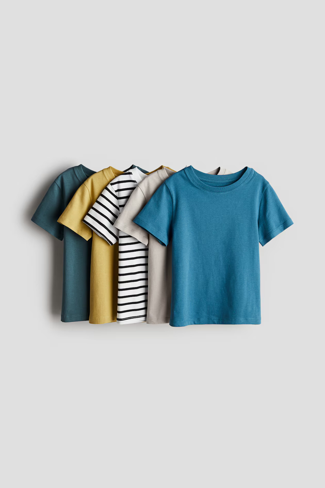 5-pack Cotton T-shirts | H&M (US + CA)