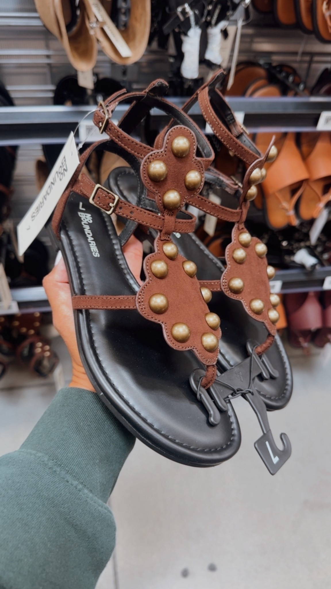 Walmart sandals super cute!!