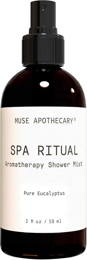 Muse Apothecary Spa Ritual Pure Eucalyptus Oil Shower Mist - Eucalyptus Spray for Shower, Spa, Ba... | Amazon (US)