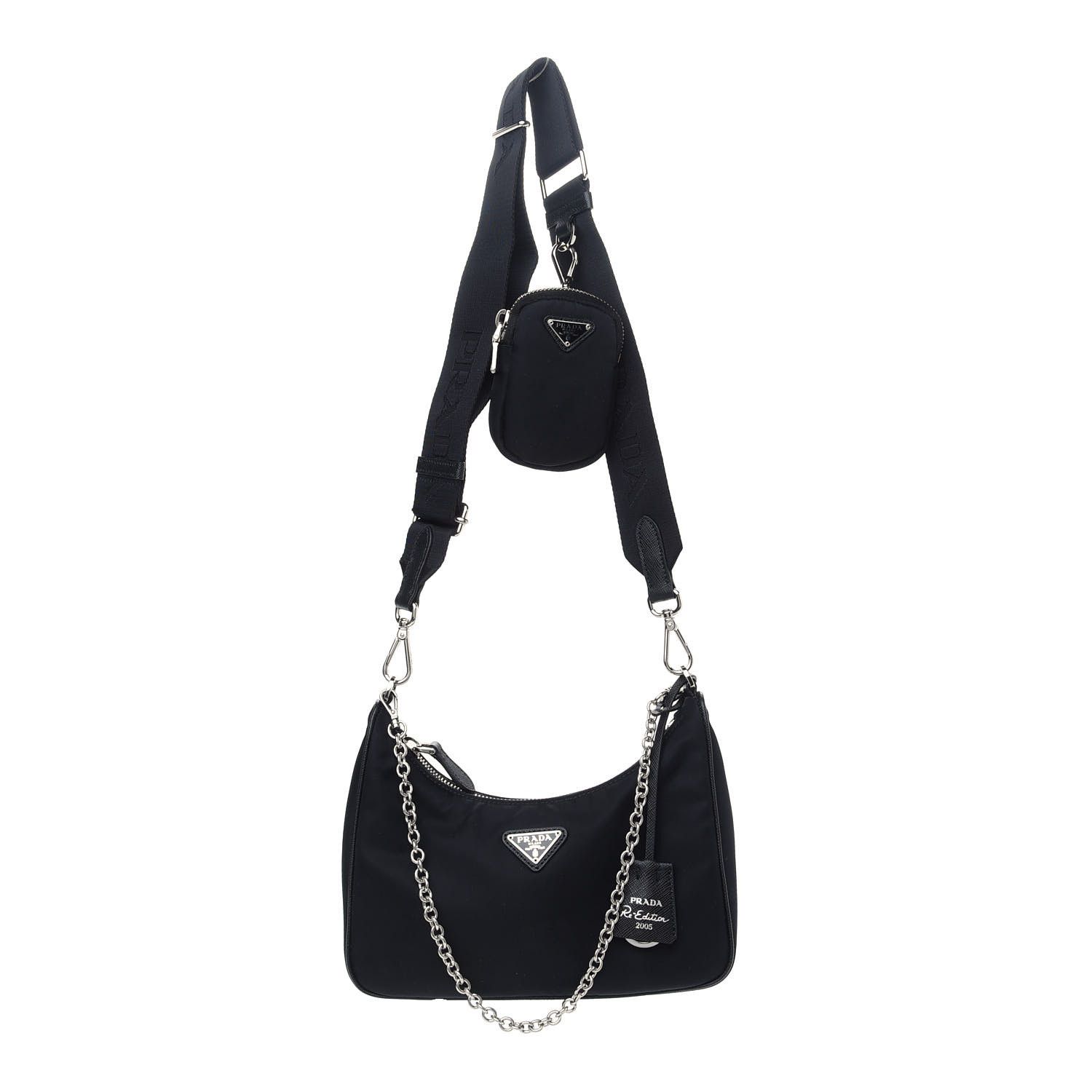 PRADA

Nylon Re-Edition 2005 Shoulder Bag Black | Fashionphile