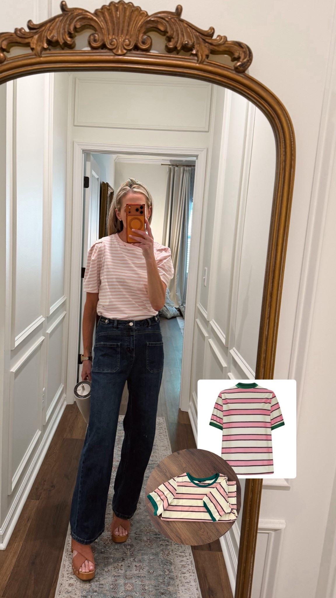 Headed out for some errands. ( Amazon jeans, Walmart shoes and top) linked options too  