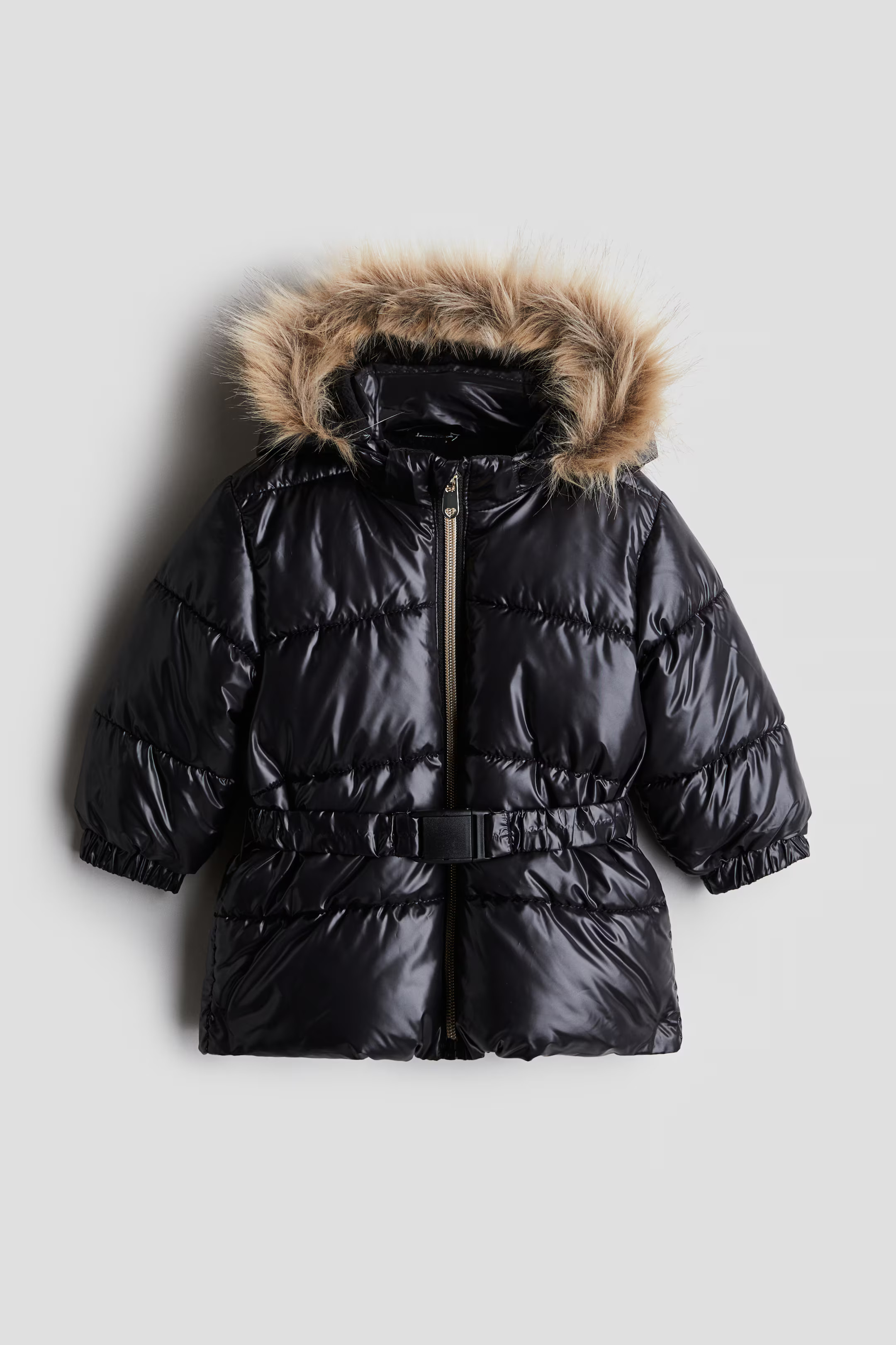 Belt-Detail Puffer Jacket | H&M (US + CA)