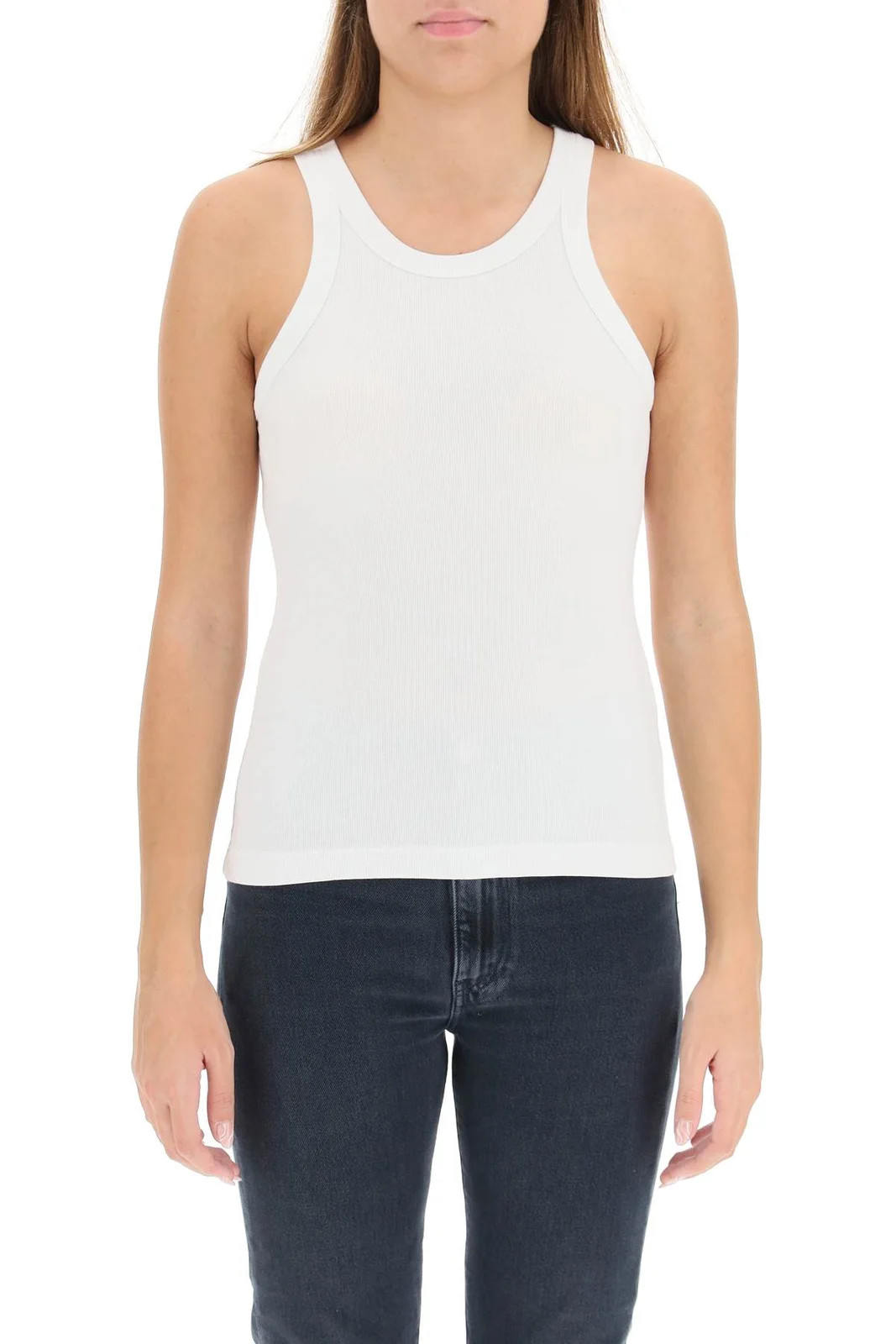 Totême Curved Rib Tank Top | Cettire Global